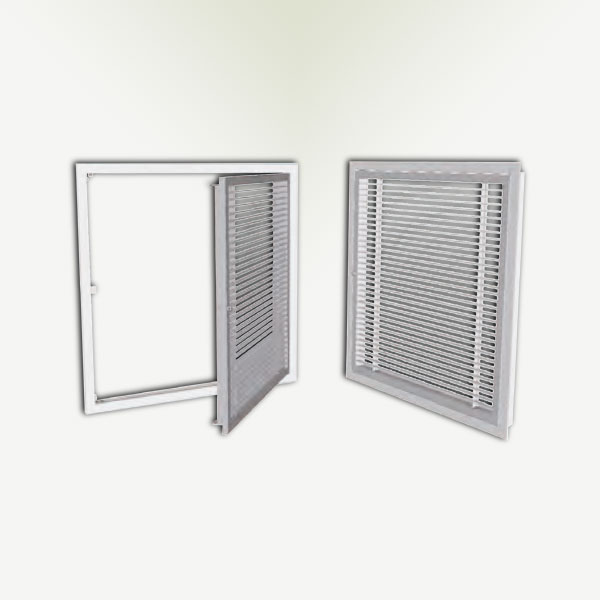 fixed grille manhole